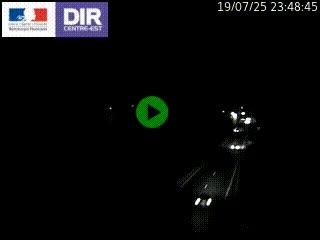 Caméra trafic à Meylan sur la Rocade-Sud de Grenoble en direction d'Aix-en-Provence