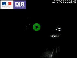 Caméra trafic à Meylan sur la Rocade-Sud de Grenoble en direction d'Aix-en-Provence