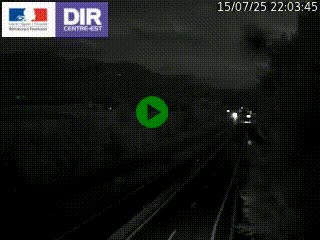 Caméra trafic à Meylan sur la Rocade-Sud de Grenoble en direction d'Aix-en-Provence