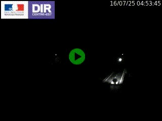 Caméra trafic à Meylan sur la Rocade-Sud de Grenoble en direction d'Aix-en-Provence