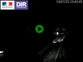Caméra trafic à Meylan sur la Rocade-Sud de Grenoble en direction d'Aix-en-Provence
