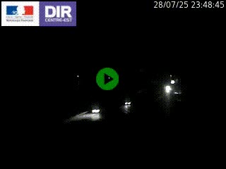 Caméra trafic à Meylan sur la Rocade-Sud de Grenoble en direction d'Aix-en-Provence