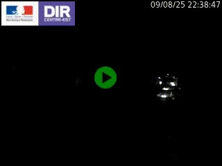 Caméra trafic à Meylan sur la Rocade-Sud de Grenoble en direction d'Aix-en-Provence