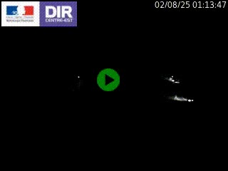 Caméra trafic à Meylan sur la Rocade-Sud de Grenoble en direction d'Aix-en-Provence
