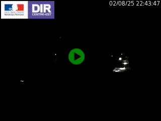 Caméra trafic à Meylan sur la Rocade-Sud de Grenoble en direction d'Aix-en-Provence
