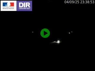Caméra trafic à Meylan sur la Rocade-Sud de Grenoble en direction d'Aix-en-Provence