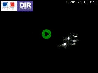 Caméra trafic à Meylan sur la Rocade-Sud de Grenoble en direction d'Aix-en-Provence