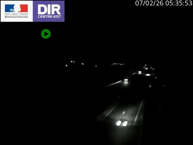 <h2>Caméra trafic à Meylan sur la Rocade-Sud de Grenoble en direction d'Aix-en-Provence</h2>