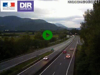 <h2>Caméra trafic à Meylan sur la Rocade-Sud de Grenoble en direction d'Aix-en-Provence</h2>