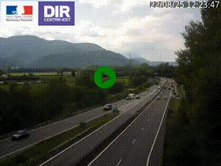 <h2>Caméra trafic à Meylan sur la Rocade-Sud de Grenoble en direction d'Aix-en-Provence</h2>