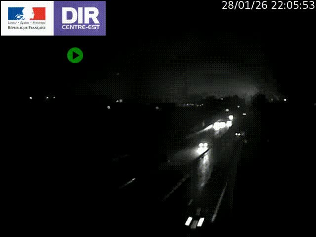 <h2>Caméra trafic à Meylan sur la Rocade-Sud de Grenoble en direction d'Aix-en-Provence</h2>