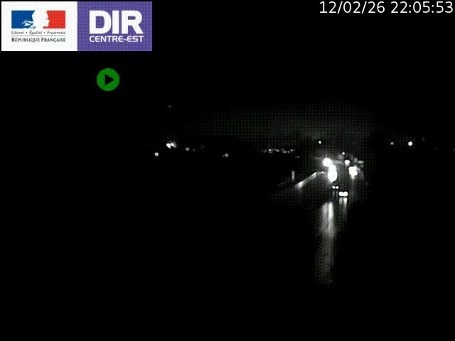 <h2>Caméra trafic à Meylan sur la Rocade-Sud de Grenoble en direction d'Aix-en-Provence</h2>