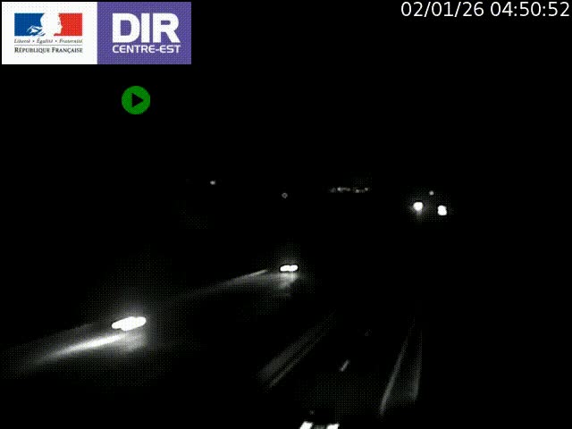 <h2>Caméra trafic à Meylan sur la Rocade-Sud de Grenoble en direction d'Aix-en-Provence</h2>