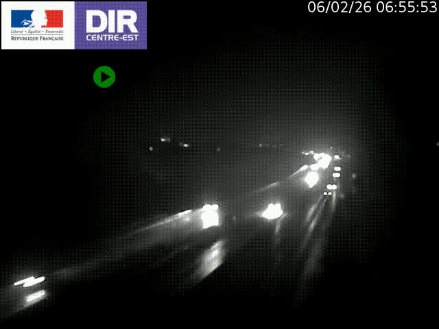 <h2>Caméra trafic à Meylan sur la Rocade-Sud de Grenoble en direction d'Aix-en-Provence</h2>