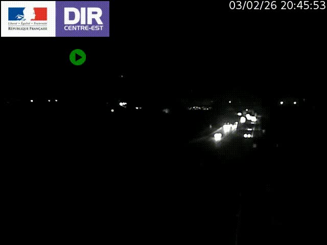 <h2>Caméra trafic à Meylan sur la Rocade-Sud de Grenoble en direction d'Aix-en-Provence</h2>