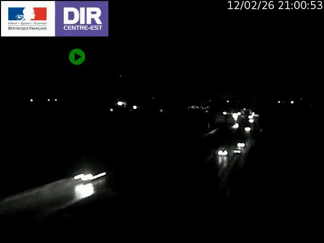 <h2>Caméra trafic à Meylan sur la Rocade-Sud de Grenoble en direction d'Aix-en-Provence</h2>