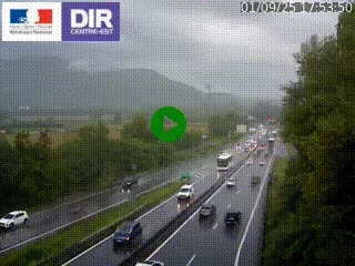 <h2>Caméra trafic à Meylan sur la Rocade-Sud de Grenoble en direction d'Aix-en-Provence</h2>