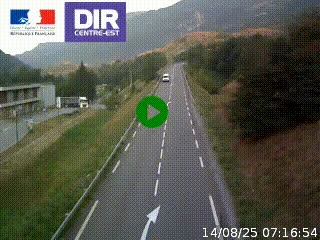 <h2>Web cam sur la N90 à Aime, en provenance de Bourg-Saint-Maurice et en direction d'Albertville</h2>