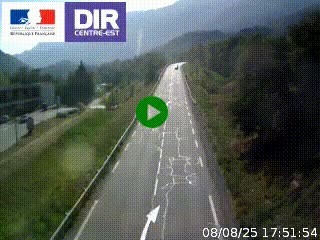 <h2>Web cam sur la N90 à Aime, en provenance de Bourg-Saint-Maurice et en direction d'Albertville</h2>