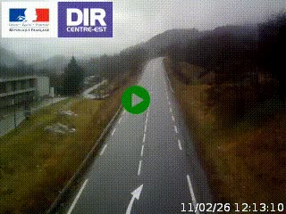 <h2>Web cam sur la N90 à Aime, en provenance de Bourg-Saint-Maurice et en direction d'Albertville</h2>