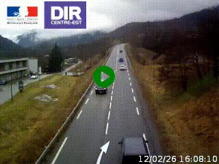 <h2>Web cam sur la N90 à Aime, en provenance de Bourg-Saint-Maurice et en direction d'Albertville</h2>