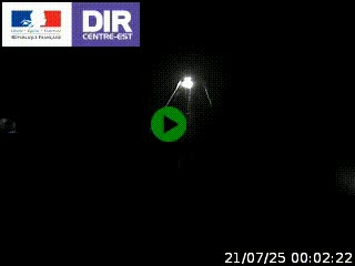Web cam sur la N90 à Aime, en provenance de Bourg-Saint-Maurice et en direction d'Albertville