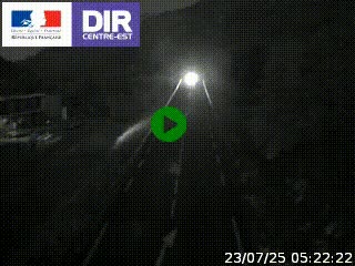 Web cam sur la N90 à Aime, en provenance de Bourg-Saint-Maurice et en direction d'Albertville