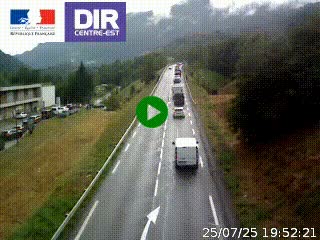 Web cam sur la N90 à Aime, en provenance de Bourg-Saint-Maurice et en direction d'Albertville