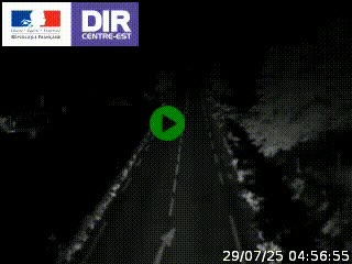 Web cam sur la N90 à Aime, en provenance de Bourg-Saint-Maurice et en direction d'Albertville