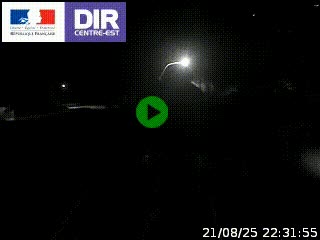 Web cam sur la N90 à Aime, en provenance de Bourg-Saint-Maurice et en direction d'Albertville