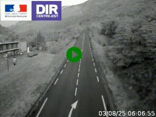 Web cam sur la N90 à Aime, en provenance de Bourg-Saint-Maurice et en direction d'Albertville