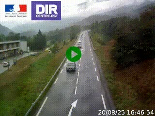 <h2>Web cam sur la N90 à Aime, en provenance de Bourg-Saint-Maurice et en direction d'Albertville</h2>