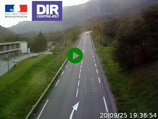 <h2>Web cam sur la N90 à Aime, en provenance de Bourg-Saint-Maurice et en direction d'Albertville</h2>