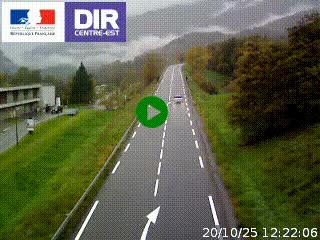 <h2>Web cam sur la N90 à Aime, en provenance de Bourg-Saint-Maurice et en direction d'Albertville</h2>
