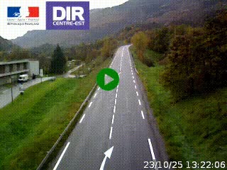 <h2>Web cam sur la N90 à Aime, en provenance de Bourg-Saint-Maurice et en direction d'Albertville</h2>