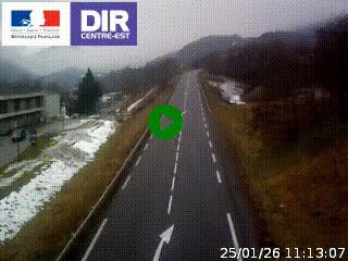 <h2>Web cam sur la N90 à Aime, en provenance de Bourg-Saint-Maurice et en direction d'Albertville</h2>