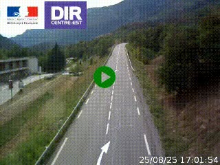 <h2>Web cam sur la N90 à Aime, en provenance de Bourg-Saint-Maurice et en direction d'Albertville</h2>