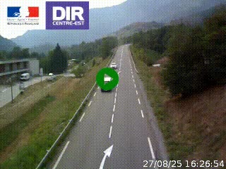 <h2>Web cam sur la N90 à Aime, en provenance de Bourg-Saint-Maurice et en direction d'Albertville</h2>