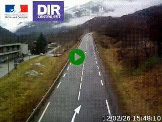 <h2>Web cam sur la N90 à Aime, en provenance de Bourg-Saint-Maurice et en direction d'Albertville</h2>