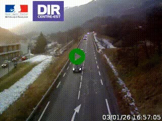 <h2>Web cam sur la N90 à Aime, en provenance de Bourg-Saint-Maurice et en direction d'Albertville</h2>