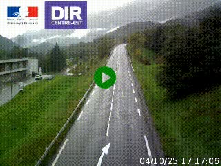 <h2>Web cam sur la N90 à Aime, en provenance de Bourg-Saint-Maurice et en direction d'Albertville</h2>