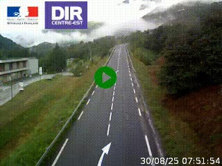 <h2>Web cam sur la N90 à Aime, en provenance de Bourg-Saint-Maurice et en direction d'Albertville</h2>