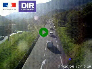 <h2>Web cam sur la N90 à Aime, en provenance de Bourg-Saint-Maurice et en direction d'Albertville</h2>