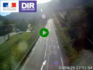 <h2>Web cam sur la N90 à Aime, en provenance de Bourg-Saint-Maurice et en direction d'Albertville</h2>