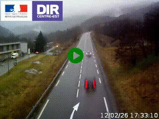 <h2>Web cam sur la N90 à Aime, en provenance de Bourg-Saint-Maurice et en direction d'Albertville</h2>