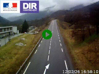 <h2>Web cam sur la N90 à Aime, en provenance de Bourg-Saint-Maurice et en direction d'Albertville</h2>