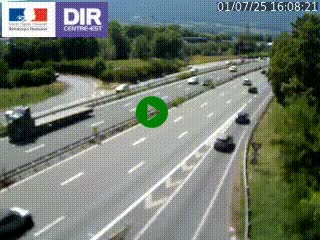 <h2>Caméra routière à hauteur de la sortie 15 Chambéry-centre au PK 4,103 en direction d'Albertville</h2>