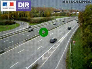 <h2>Caméra routière à hauteur de la sortie 15 Chambéry-centre au PK 4,103 en direction d'Albertville</h2>