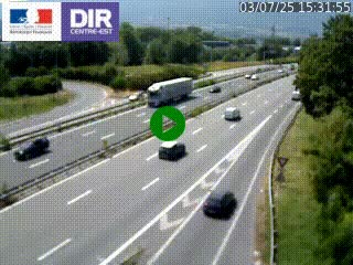 <h2>Caméra routière à hauteur de la sortie 15 Chambéry-centre au PK 4,103 en direction d'Albertville</h2>