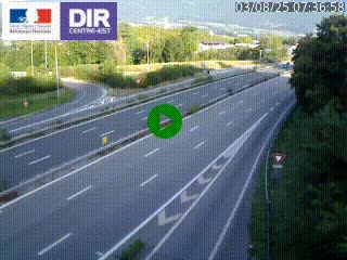 <h2>Caméra routière à hauteur de la sortie 15 Chambéry-centre au PK 4,103 en direction d'Albertville</h2>